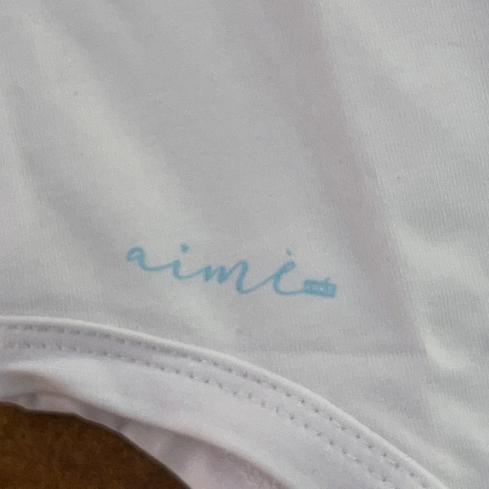 Aimi Child Unisex 12M White Paper Airplane Print Cami Bodysuit 2 Pieces New